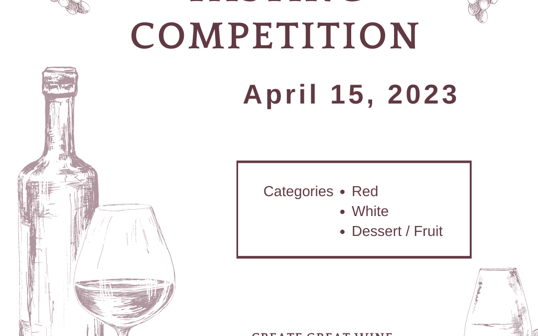 2023 Wine Tasting Competition